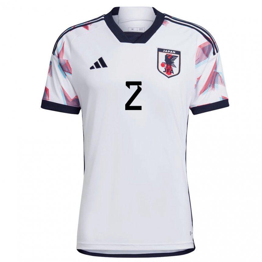 Enfant Maillot Japon Miki Yamane #2 Blanc Tenues Extérieur 22-24 T-shirt Suisse