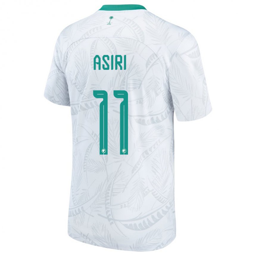 Herren Saudi-arabische Haitham Asiri #11 Weiß Heimtrikot Trikot 22-24 T-shirt Schweiz