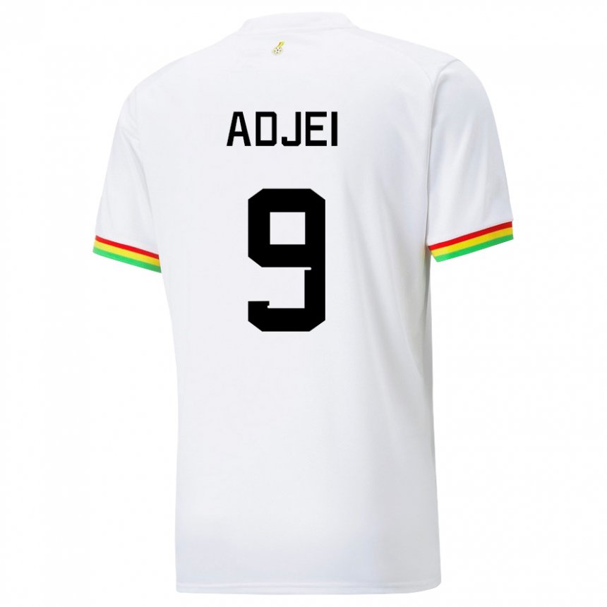 Enfant Maillot Ghana Vivian Adjei #9 Blanc Tenues Domicile 22-24 T-shirt Suisse
