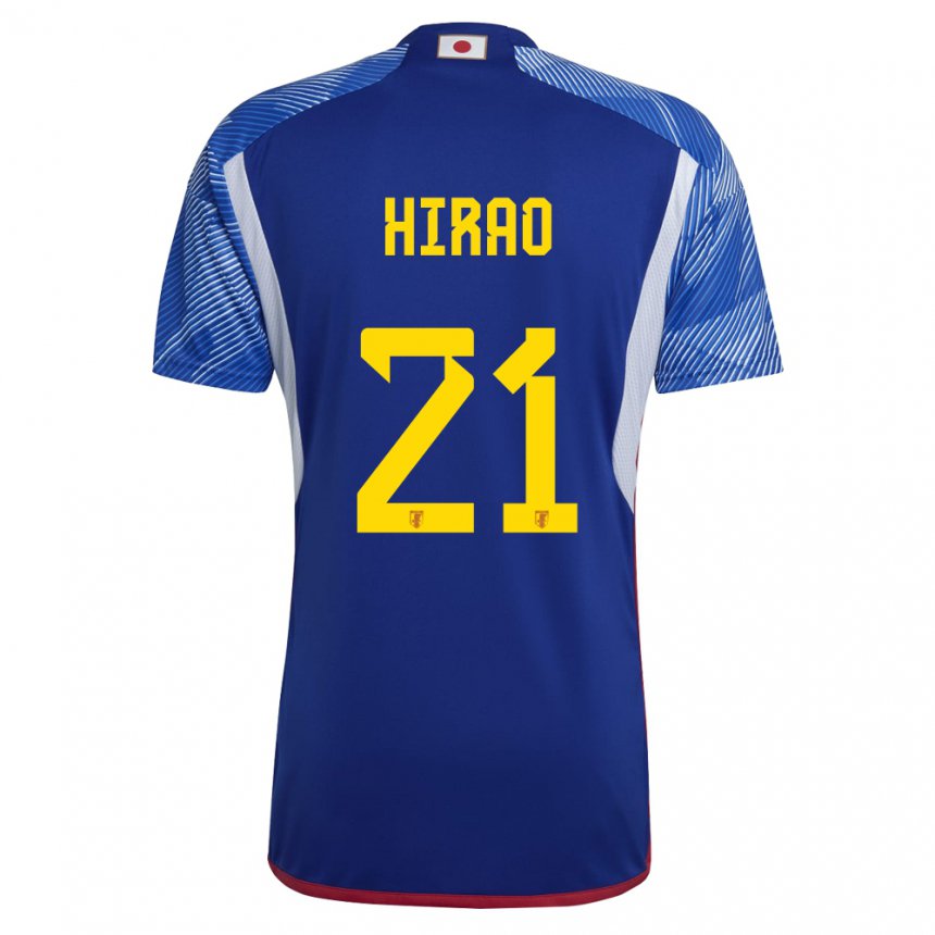Kinder Japanische Chika Hirao #21 Königsblau Heimtrikot Trikot 22-24 T-shirt Schweiz