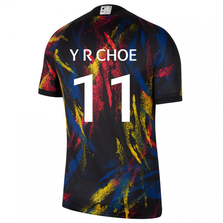 Enfant Maillot Corée Du Sud Choe Yu Ri #11 Multicolore Tenues Extérieur 22-24 T-shirt Suisse