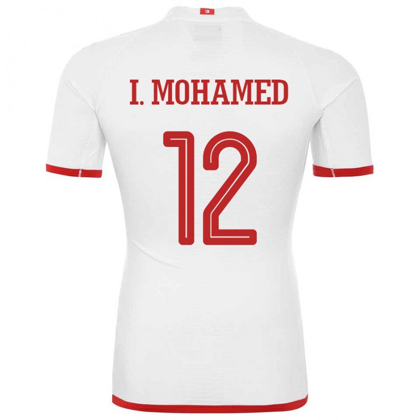 Kinder Tunesische Ibtissem Ben Mohamed #12 Weiß Auswärtstrikot Trikot 22-24 T-shirt Schweiz