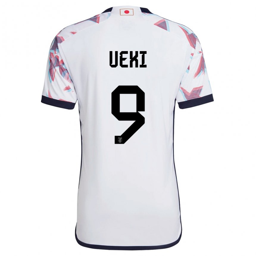 Kinder Japanische Riko Ueki #9 Weiß Auswärtstrikot Trikot 22-24 T-shirt Schweiz