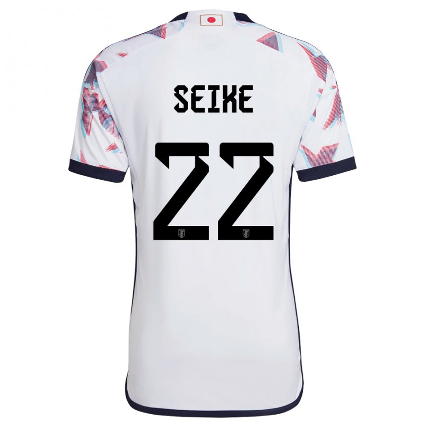 Enfant Maillot Japon Kiko Seike #22 Blanc Tenues Extérieur 22-24 T-shirt Suisse