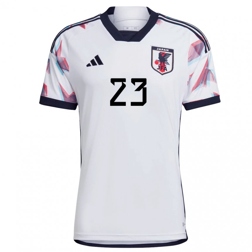 Enfant Maillot Japon Aoba Fujino #23 Blanc Tenues Extérieur 22-24 T-shirt Suisse