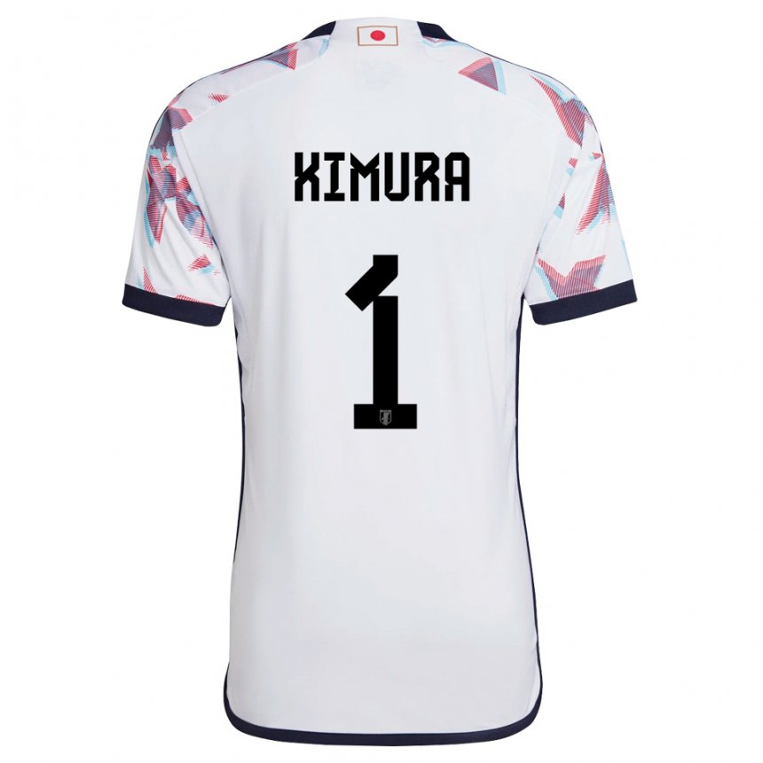 Kinder Japanische Ryoya Kimura #1 Weiß Auswärtstrikot Trikot 22-24 T-shirt Schweiz