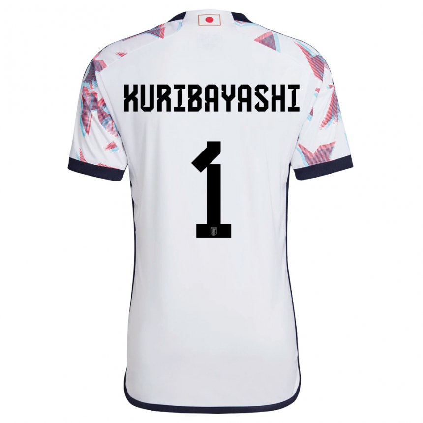 Enfant Maillot Japon Hayato Kuribayashi #1 Blanc Tenues Extérieur 22-24 T-shirt Suisse