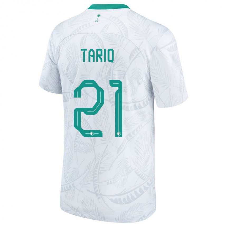 Herren Saudi-arabische Juri Tariq #21 Weiß Heimtrikot Trikot 22-24 T-shirt Schweiz