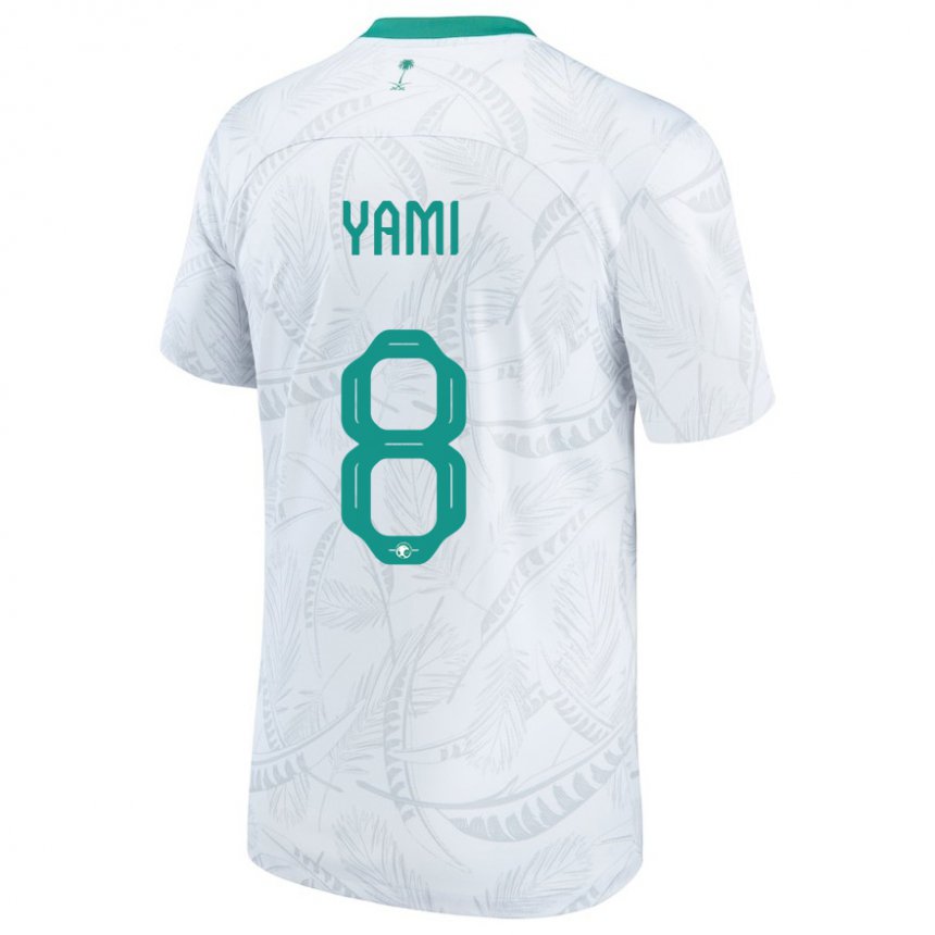 Herren Saudi-arabische Riyadh Yami #8 Weiß Heimtrikot Trikot 22-24 T-shirt Schweiz
