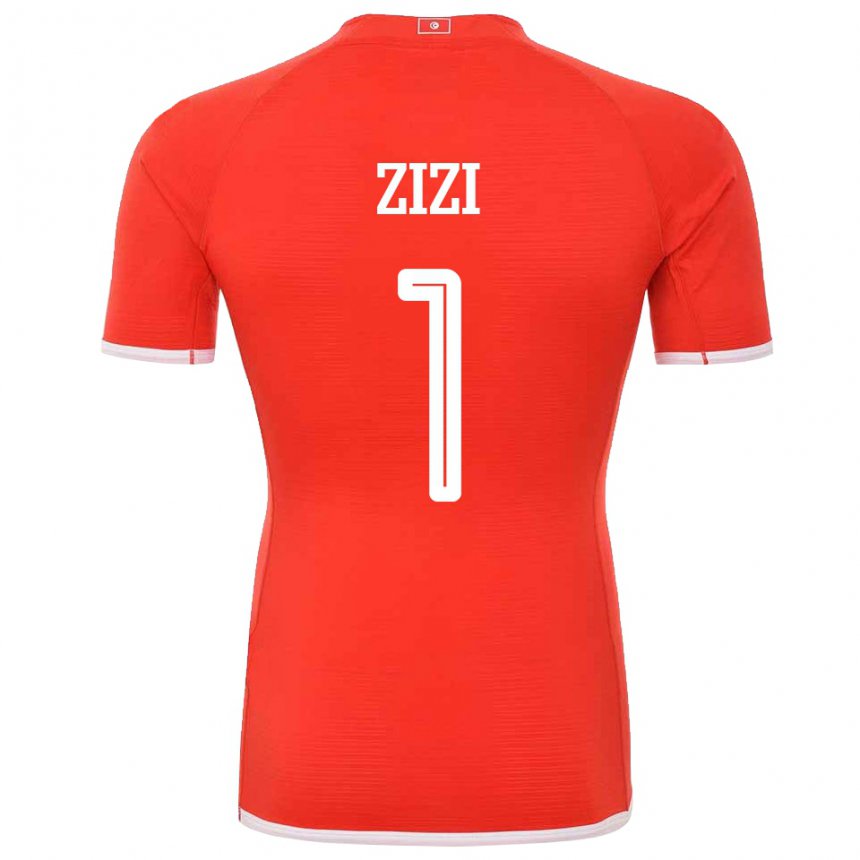 Herren Tunesische Nesrine Zizi #1 Rot Heimtrikot Trikot 22-24 T-shirt Schweiz