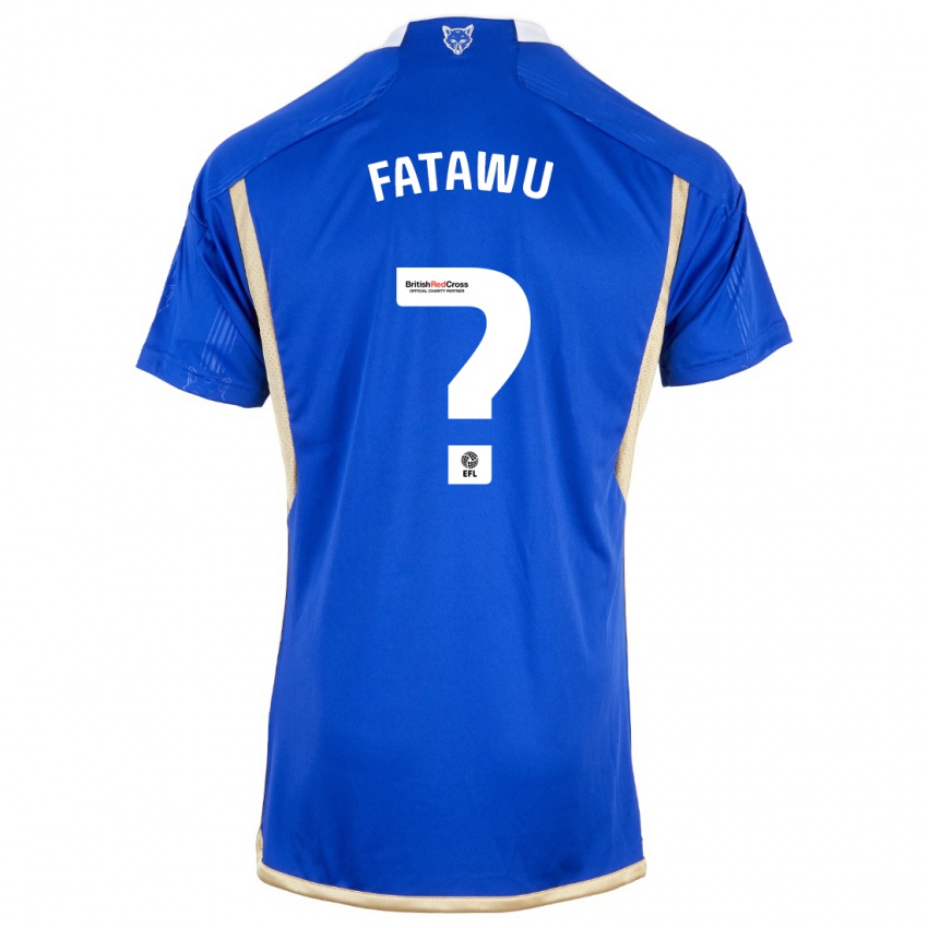 Enfant Maillot Issahaku Fatawu #0 Bleu Tenues Domicile 2023/24 T-Shirt Suisse