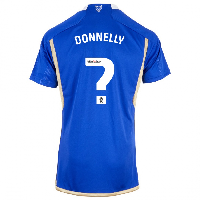 Enfant Maillot Ryan Donnelly #0 Bleu Tenues Domicile 2023/24 T-Shirt Suisse