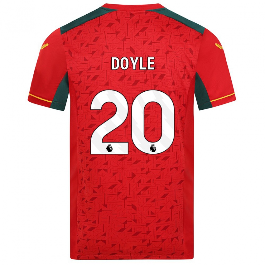 Enfant Maillot Tommy Doyle #20 Rouge Tenues Extérieur 2023/24 T-Shirt Suisse