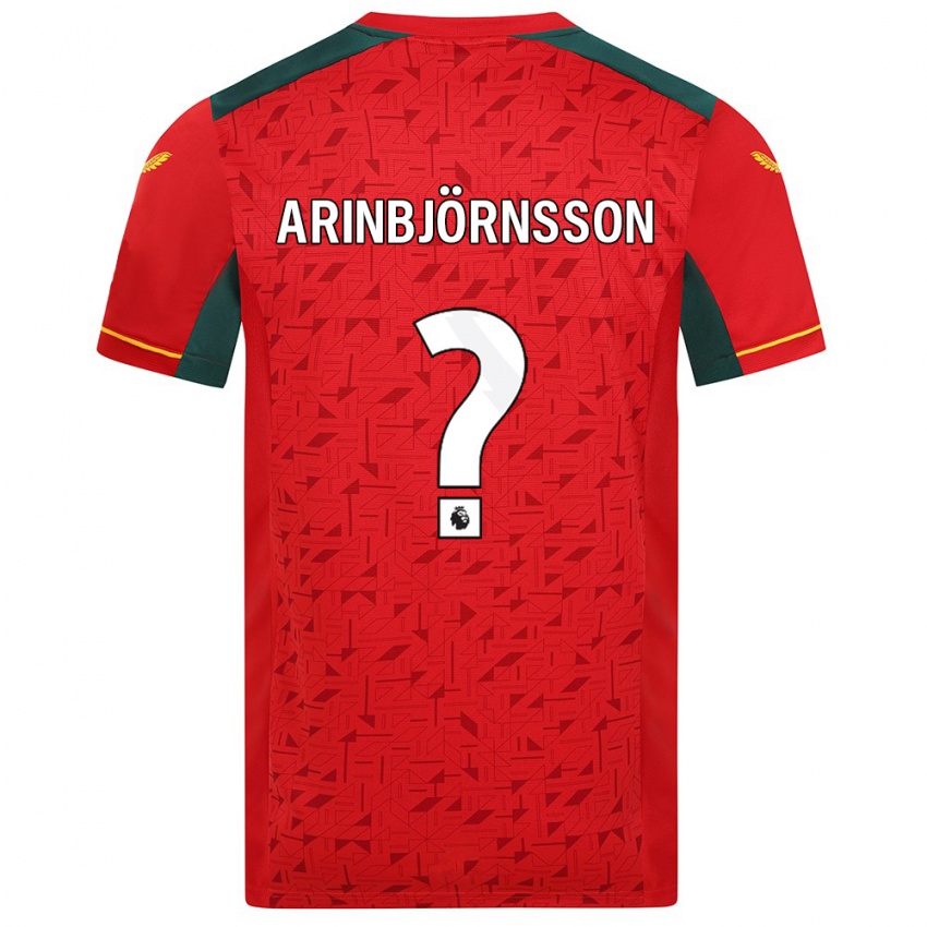 Kinder Pálmi Rafn Arinbjörnsson #0 Rot Auswärtstrikot Trikot 2023/24 T-Shirt Schweiz