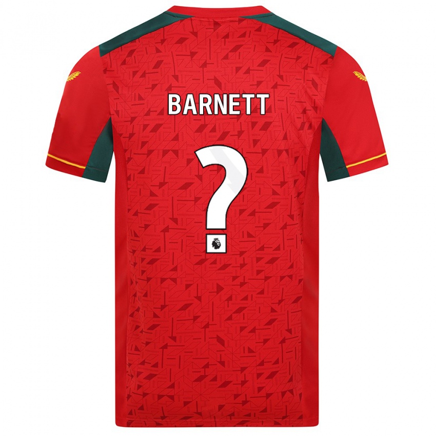 Enfant Maillot Ty Barnett #0 Rouge Tenues Extérieur 2023/24 T-Shirt Suisse