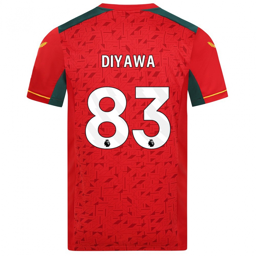 Kinder Aaron Keto-Diyawa #83 Rot Auswärtstrikot Trikot 2023/24 T-Shirt Schweiz