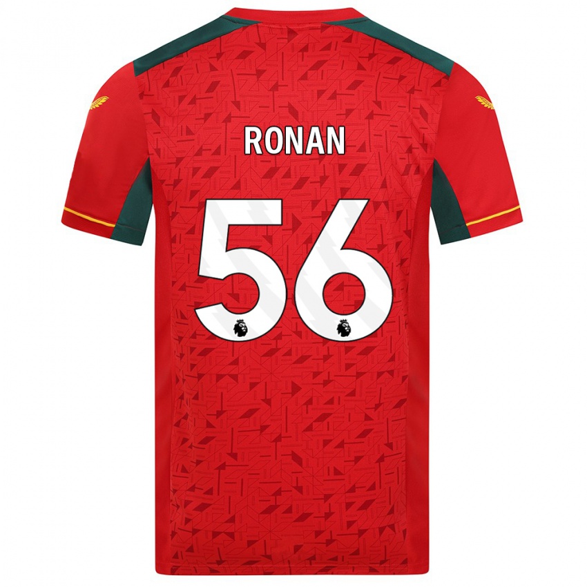 Enfant Maillot Connor Ronan #56 Rouge Tenues Extérieur 2023/24 T-Shirt Suisse