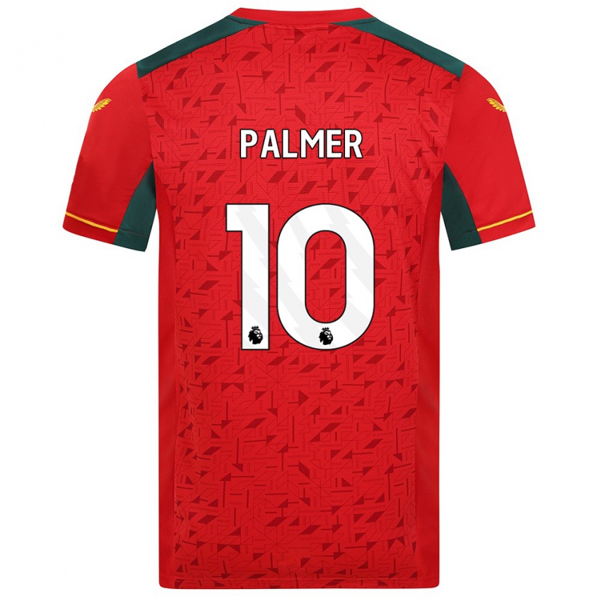 Enfant Maillot Jamila Palmer #10 Rouge Tenues Extérieur 2023/24 T-Shirt Suisse