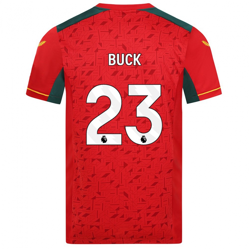 Enfant Maillot Alex Buck #23 Rouge Tenues Extérieur 2023/24 T-Shirt Suisse