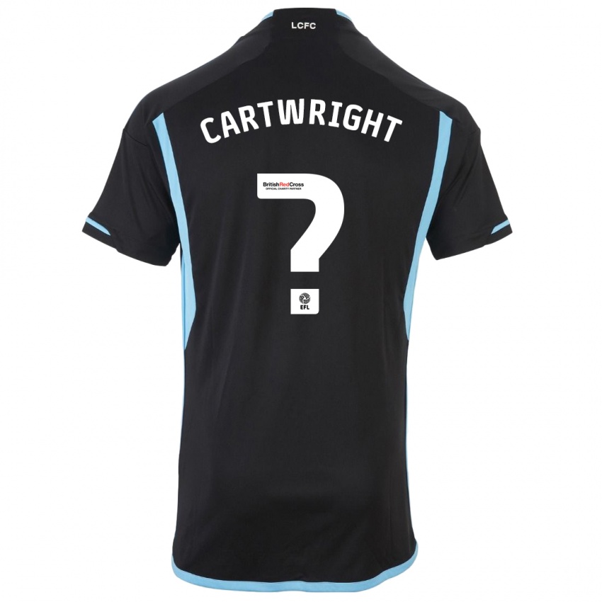 Kinder Henry Cartwright #0 Schwarz Auswärtstrikot Trikot 2023/24 T-Shirt Schweiz