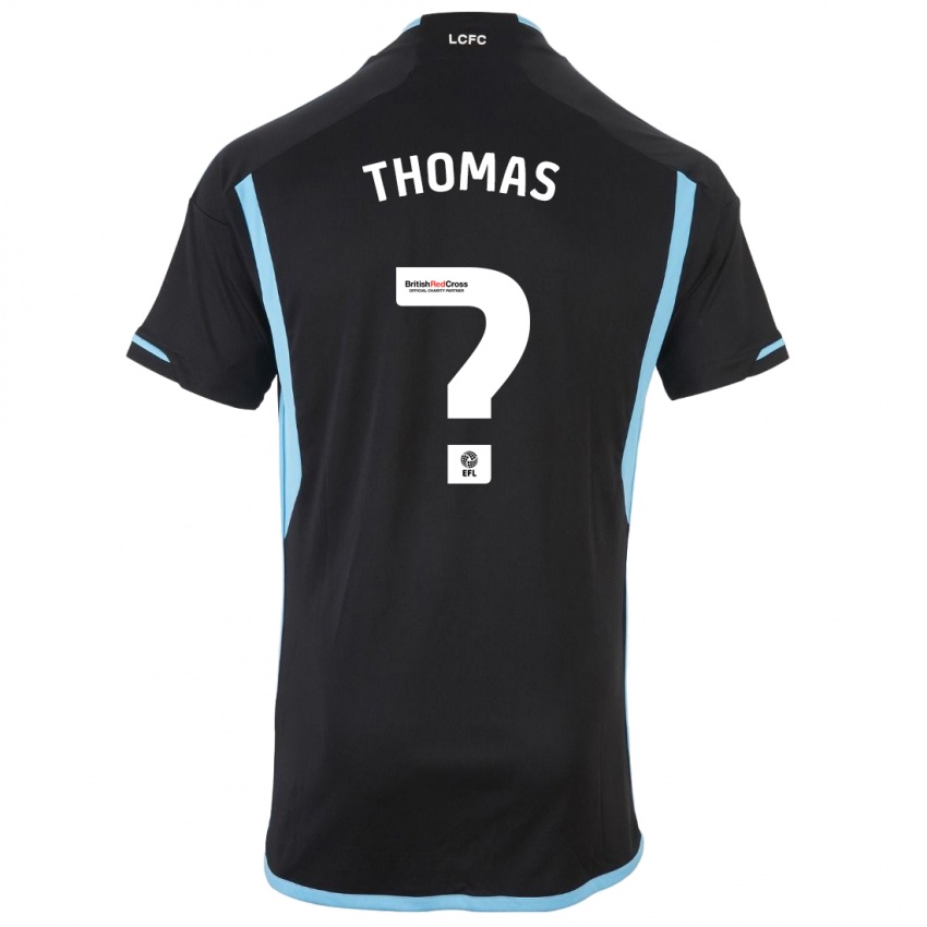 Kinder Tristan Thomas #0 Schwarz Auswärtstrikot Trikot 2023/24 T-Shirt Schweiz