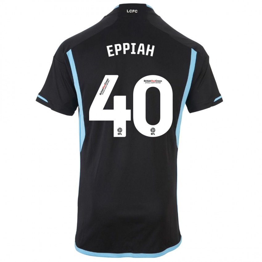 Kinder Josh Eppiah #40 Schwarz Auswärtstrikot Trikot 2023/24 T-Shirt Schweiz