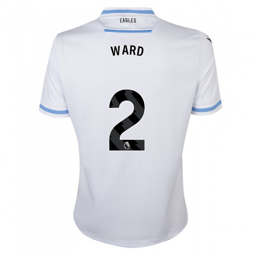 Kinder Joel Ward #2 Weiß Auswärtstrikot Trikot 2023/24 T-Shirt Schweiz
