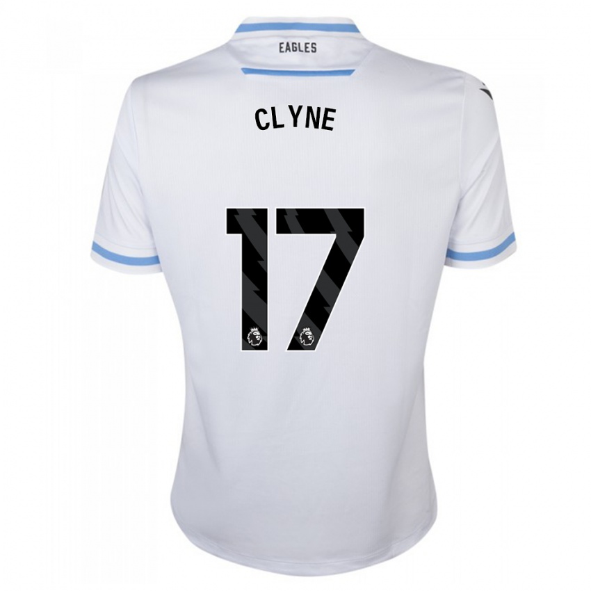 Enfant Maillot Nathaniel Clyne #17 Blanc Tenues Extérieur 2023/24 T-Shirt Suisse
