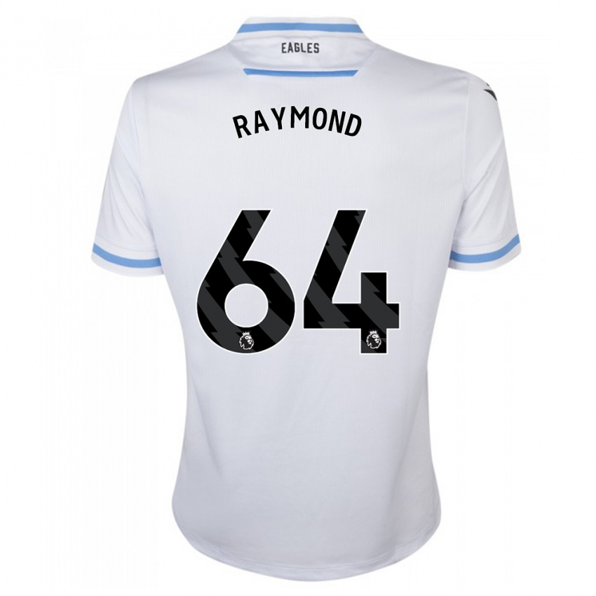 Enfant Maillot Jadan Raymond #64 Blanc Tenues Extérieur 2023/24 T-Shirt Suisse