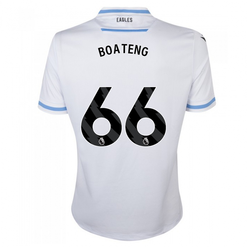 Enfant Maillot David Boateng #66 Blanc Tenues Extérieur 2023/24 T-Shirt Suisse