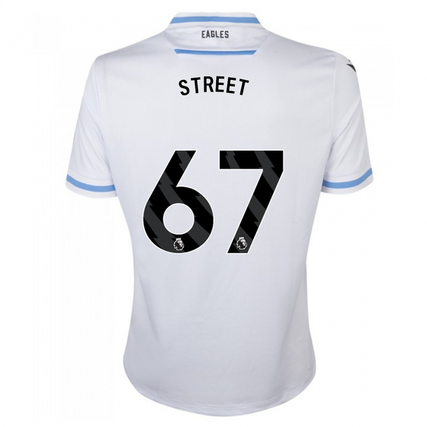Enfant Maillot Rob Street #67 Blanc Tenues Extérieur 2023/24 T-Shirt Suisse