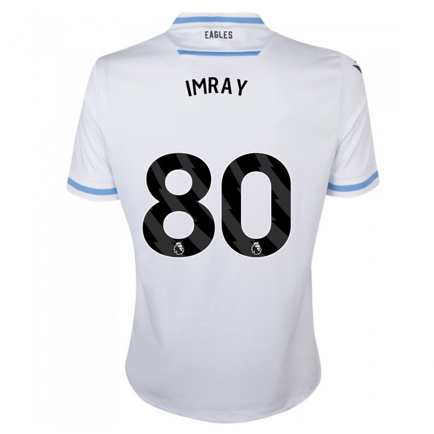 Enfant Maillot Danny Imray #80 Blanc Tenues Extérieur 2023/24 T-Shirt Suisse