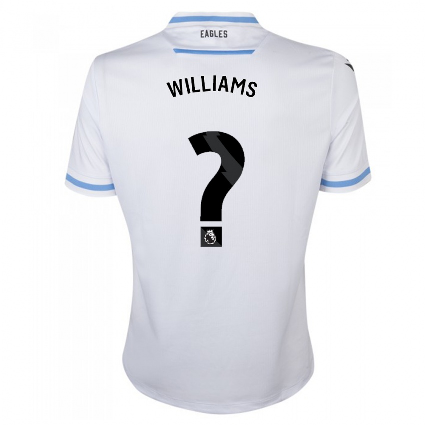 Enfant Maillot Vonnte Williams #0 Blanc Tenues Extérieur 2023/24 T-Shirt Suisse