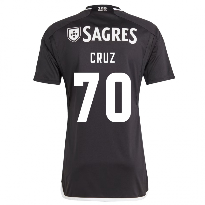 Enfant Maillot Filipe Cruz #70 Noir Tenues Extérieur 2023/24 T-Shirt Suisse