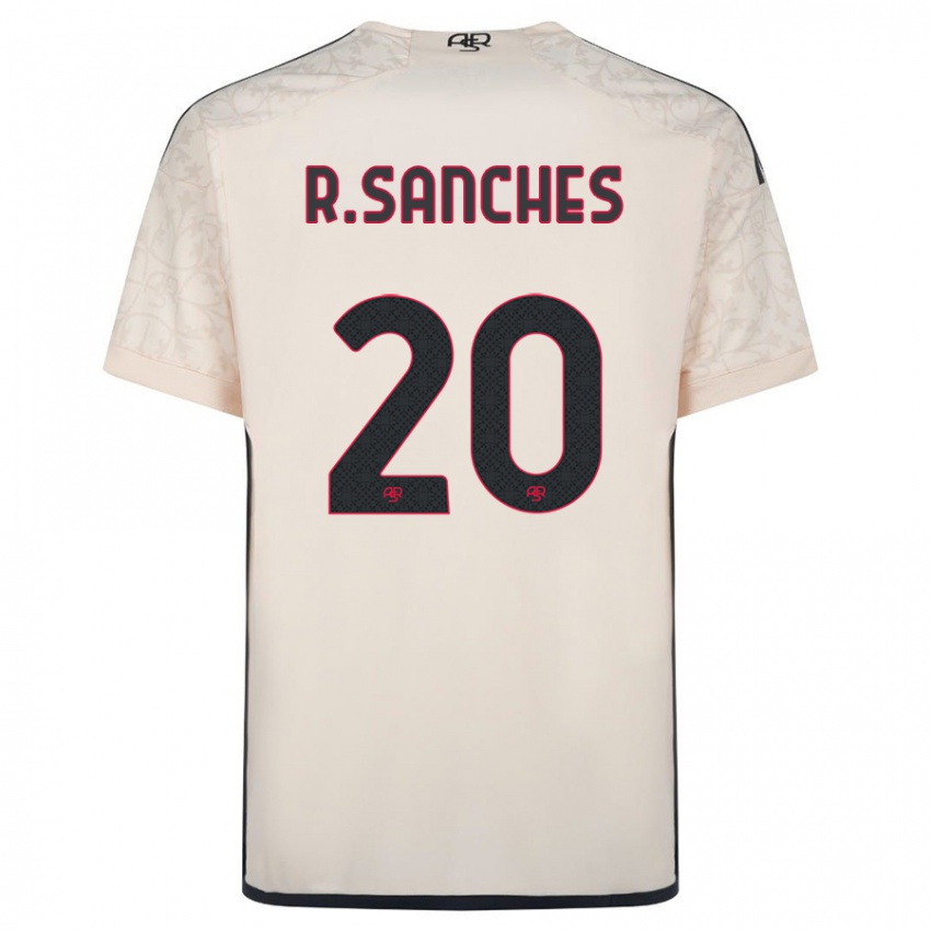 Enfant Maillot Renato Sanches #20 Blanc Cassé Tenues Extérieur 2023/24 T-Shirt Suisse