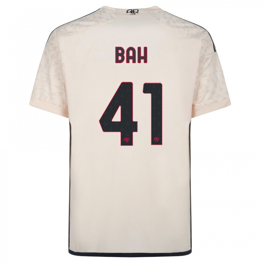 Enfant Maillot Muhammed Bah #41 Blanc Cassé Tenues Extérieur 2023/24 T-Shirt Suisse