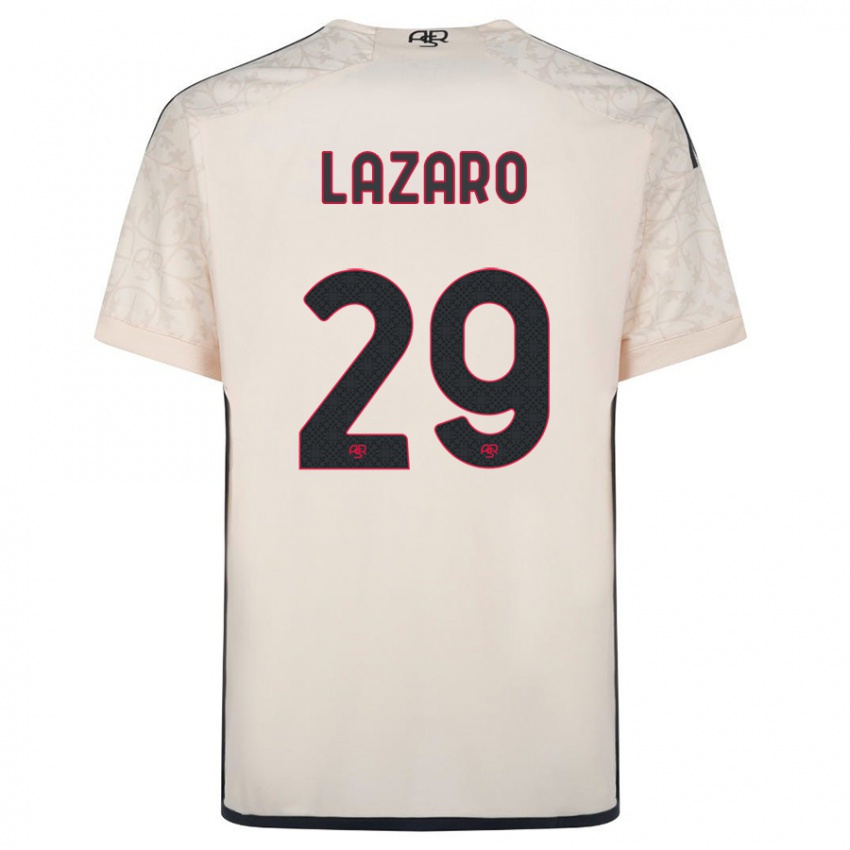 Enfant Maillot Paloma Lazaro #29 Blanc Cassé Tenues Extérieur 2023/24 T-Shirt Suisse