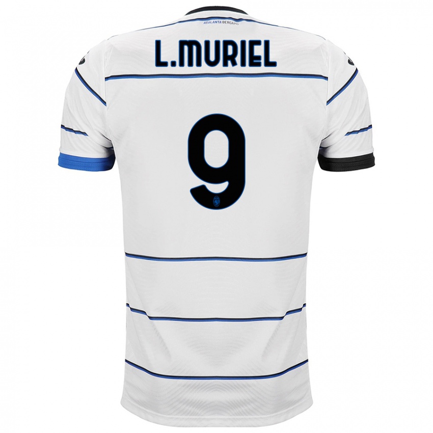 Enfant Maillot Luis Muriel #9 Blanc Tenues Extérieur 2023/24 T-Shirt Suisse