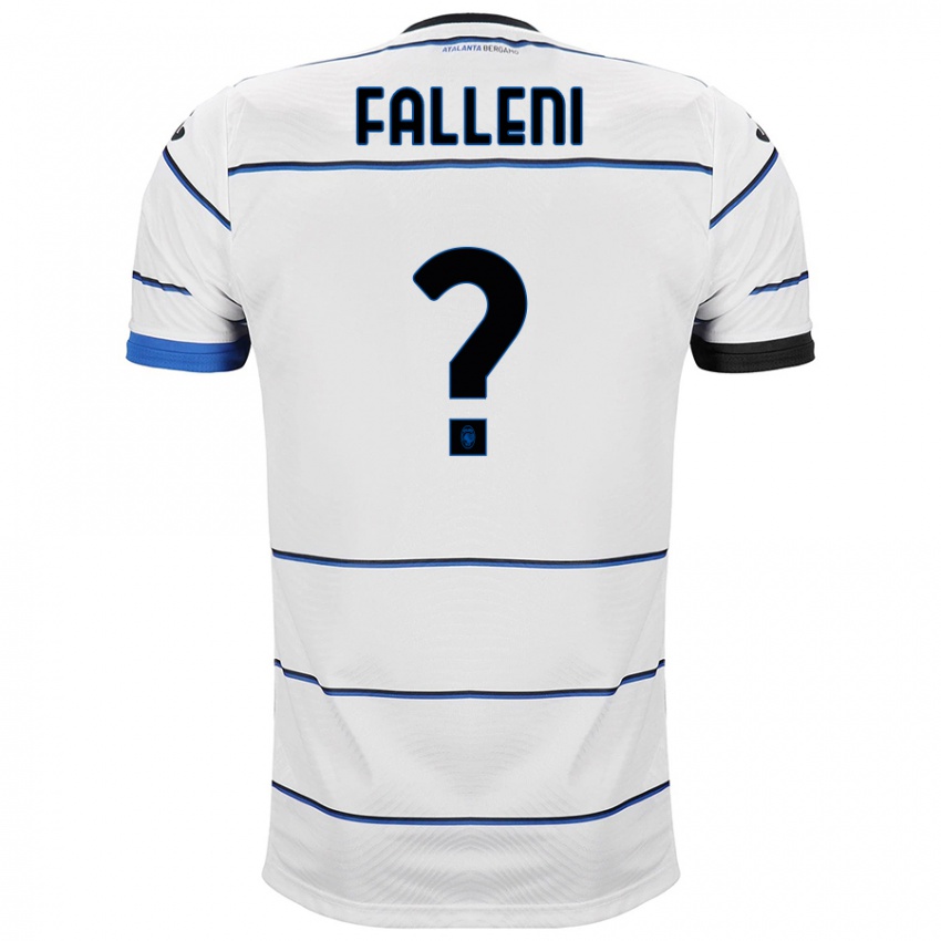 Enfant Maillot Alessandro Falleni #0 Blanc Tenues Extérieur 2023/24 T-Shirt Suisse