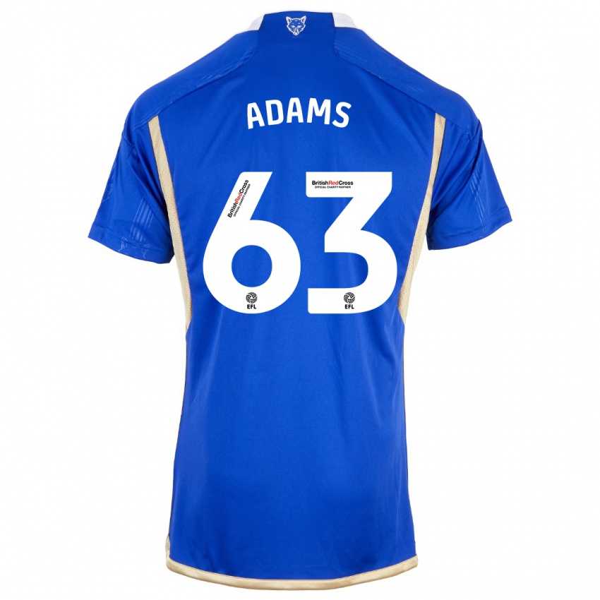 Homme Maillot Bayli Spencer Adams #63 Bleu Royal Tenues Domicile 2023/24 T-Shirt Suisse