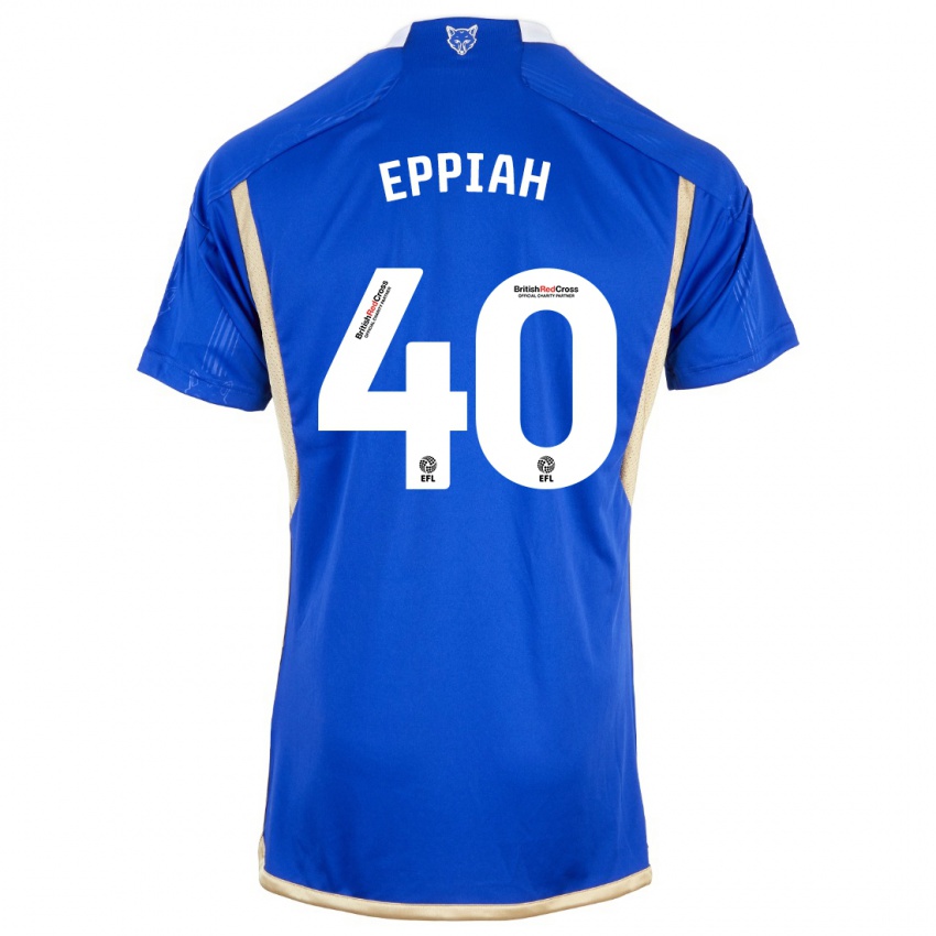 Herren Josh Eppiah #40 Königsblau Heimtrikot Trikot 2023/24 T-Shirt Schweiz