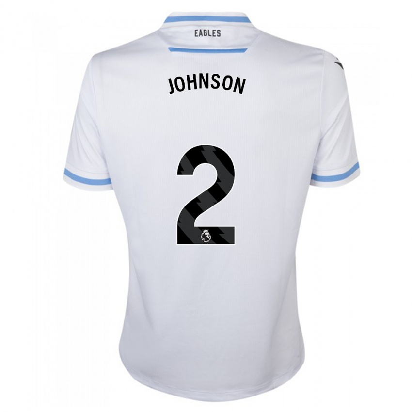 Homme Maillot Annabel Johnson #2 Blanc Tenues Extérieur 2023/24 T-Shirt Suisse