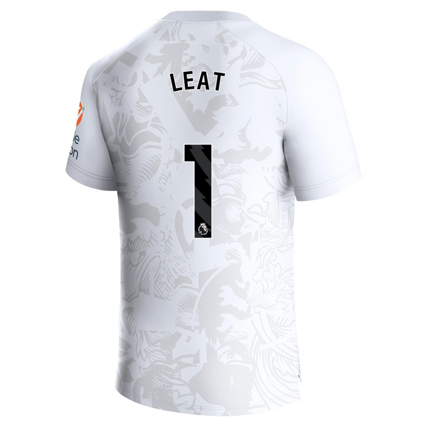 Homme Maillot Anna Leat #1 Blanc Tenues Extérieur 2023/24 T-Shirt Suisse