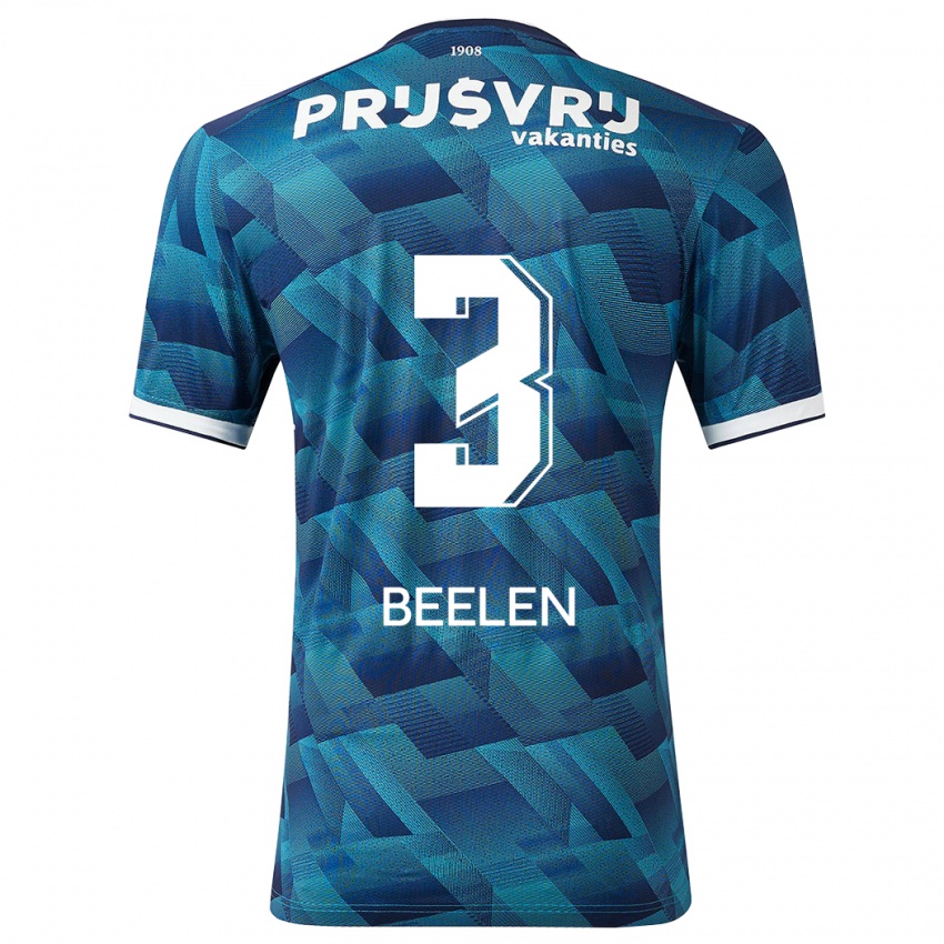 Herren Thomas Beelen #3 Blau Auswärtstrikot Trikot 2023/24 T-Shirt Schweiz