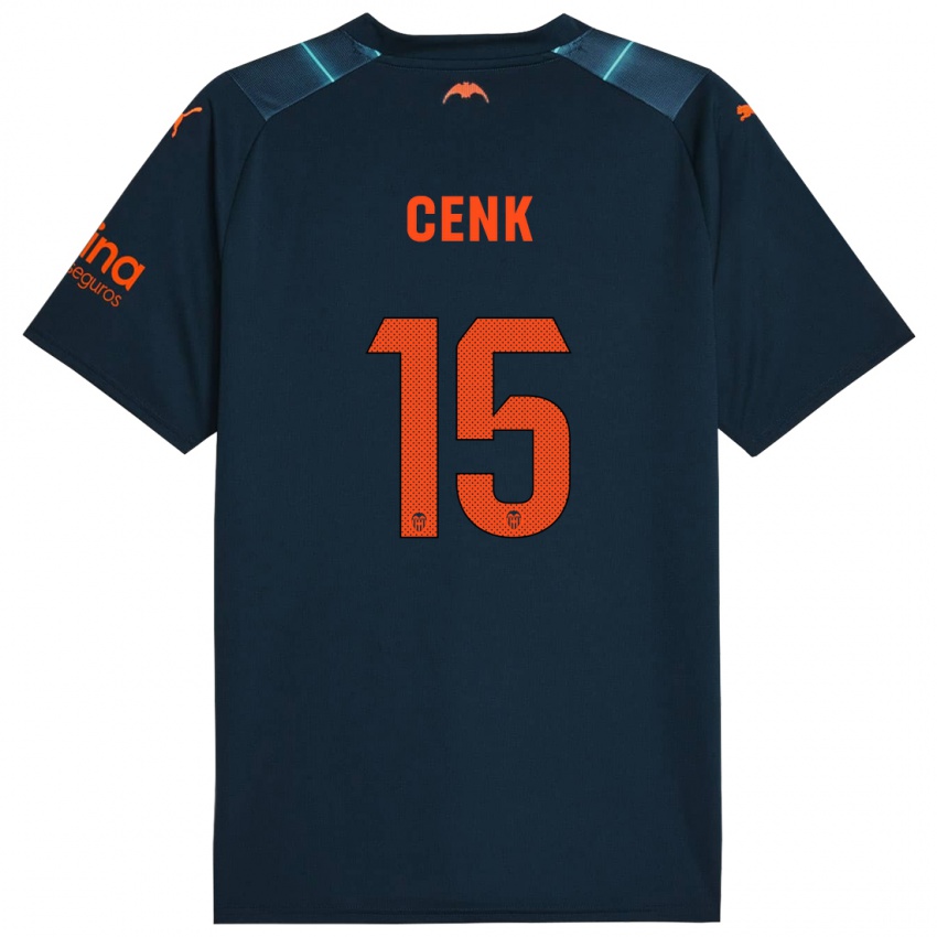 Herren Cenk Ozkacar #15 Marineblau Auswärtstrikot Trikot 2023/24 T-Shirt Schweiz