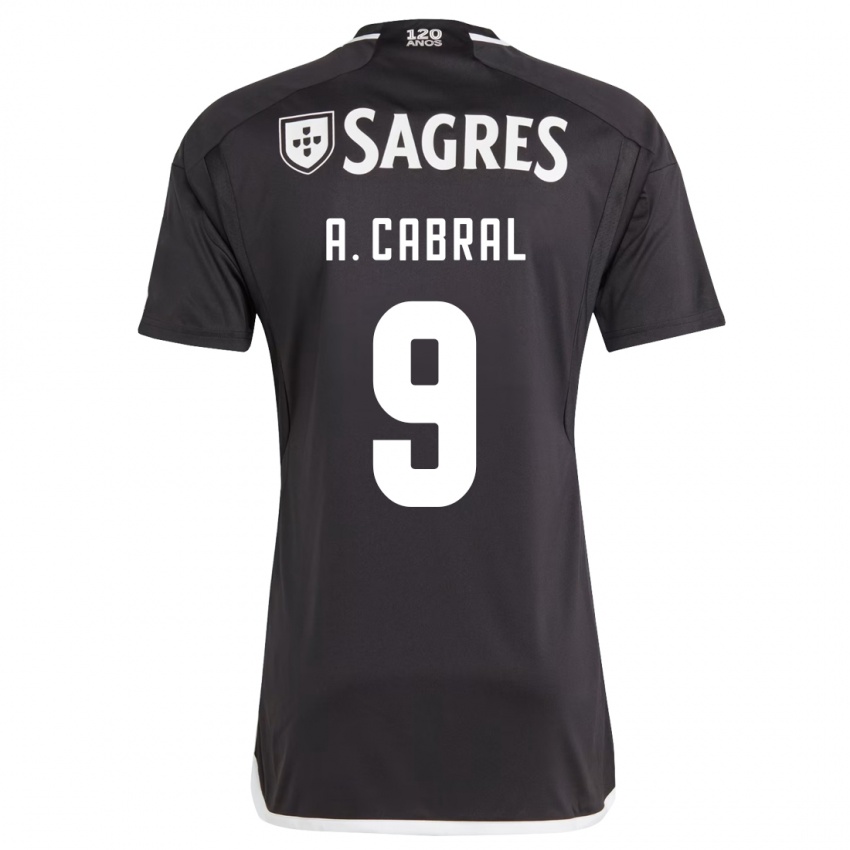 Herren Arthur Cabral #9 Schwarz Auswärtstrikot Trikot 2023/24 T-Shirt Schweiz