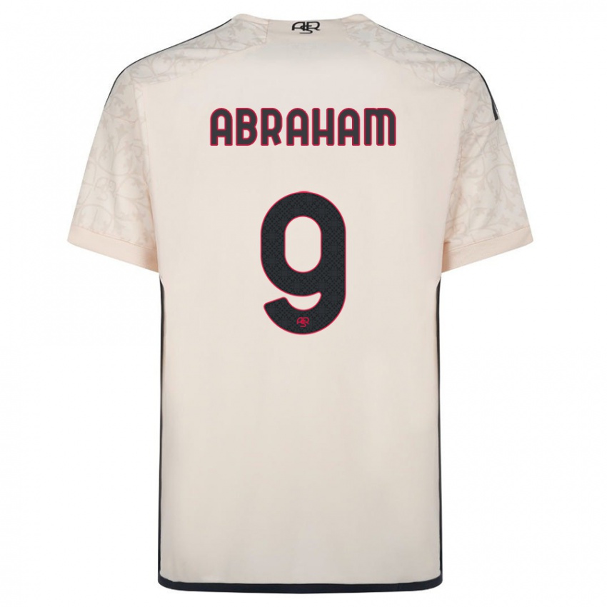 Homme Maillot Tammy Abraham #9 Blanc Cassé Tenues Extérieur 2023/24 T-Shirt Suisse