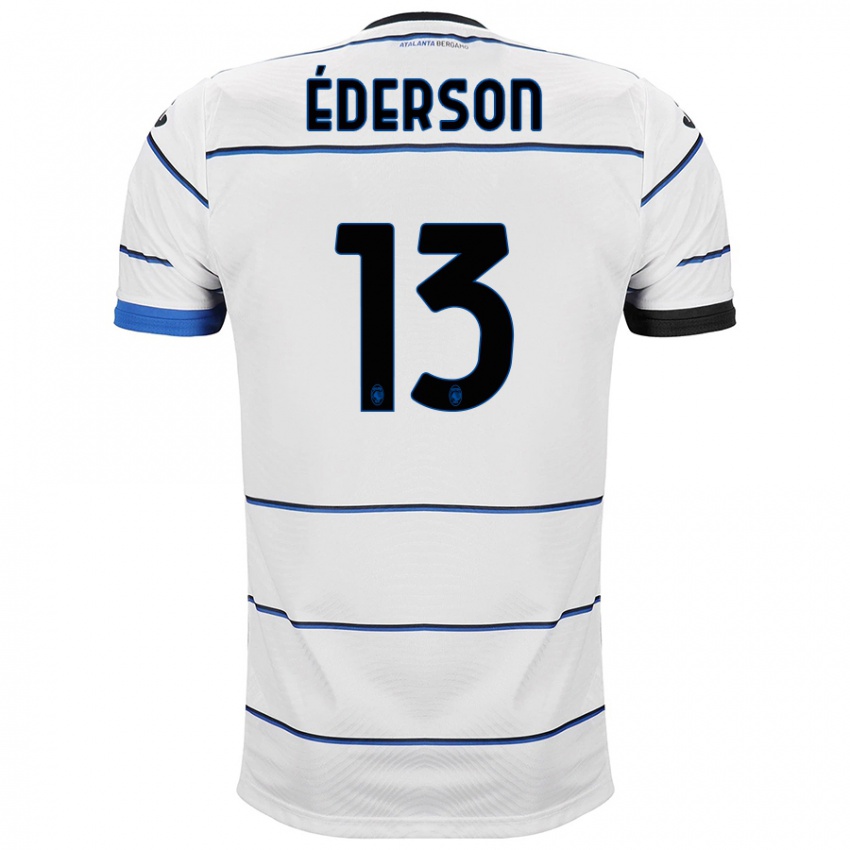 Herren Ederson #13 Weiß Auswärtstrikot Trikot 2023/24 T-Shirt Schweiz