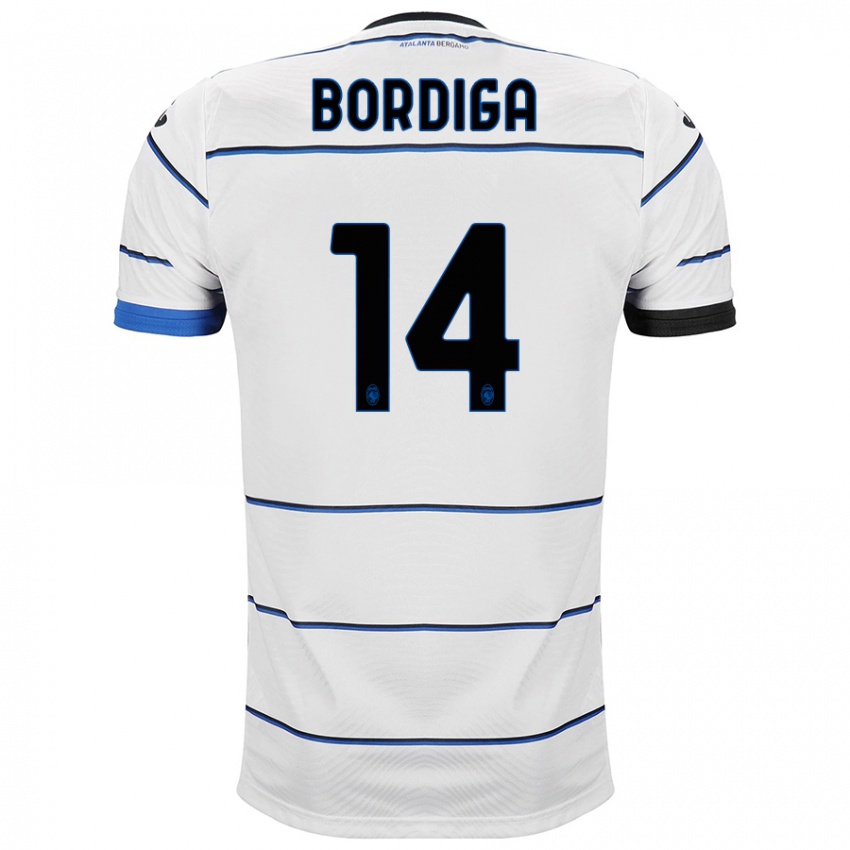 Homme Maillot Michele Bordiga #14 Blanc Tenues Extérieur 2023/24 T-Shirt Suisse
