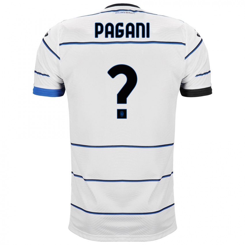 Homme Maillot Federico Pagani #0 Blanc Tenues Extérieur 2023/24 T-Shirt Suisse